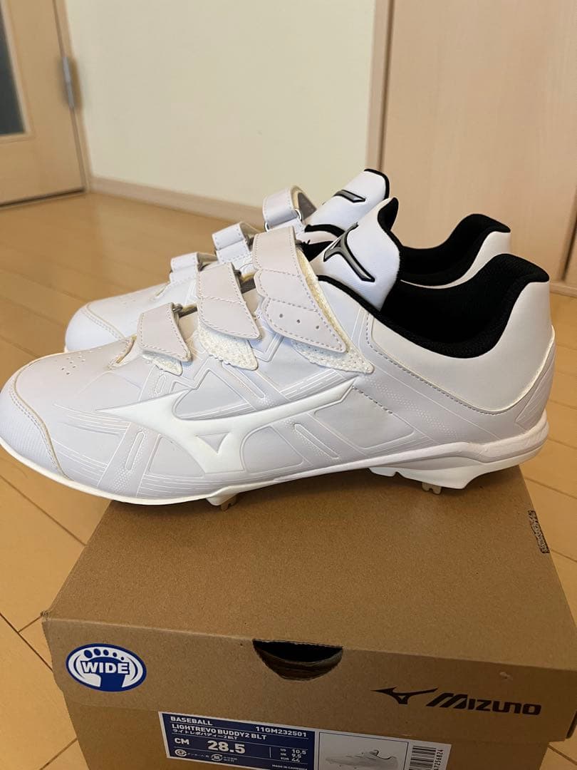 ミズノ ライトレボバディー2 BLT 28.5cm 野球 スパイク