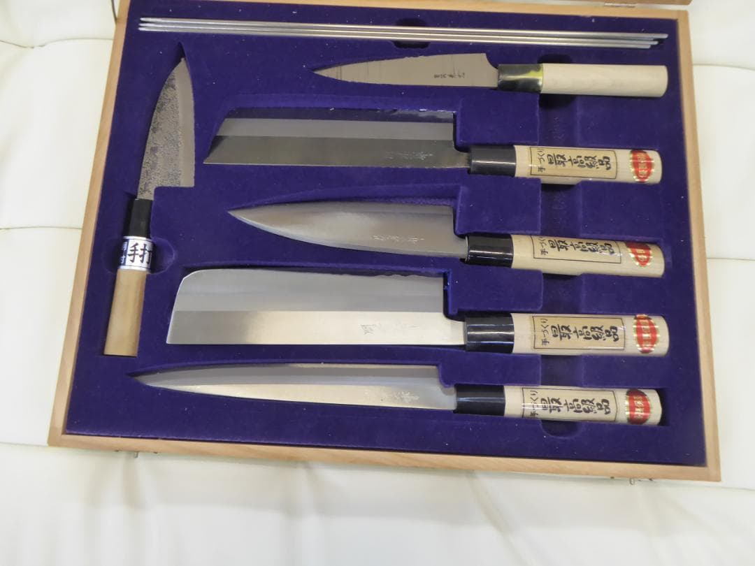 未使用　長期保管品　関　兼六　包丁セット