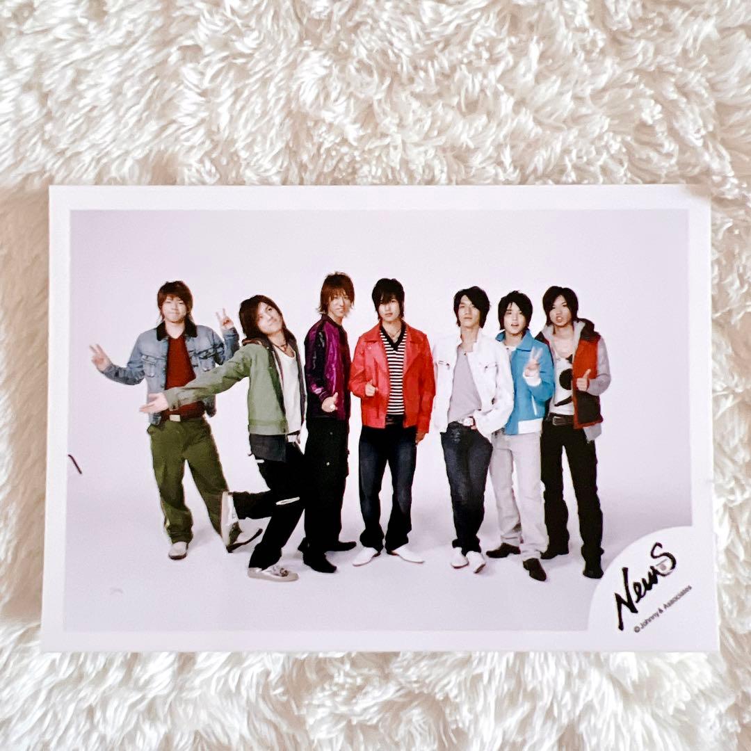 レア】初期News 8人時代 集合写真 ジャニーズショップ 3枚 セット