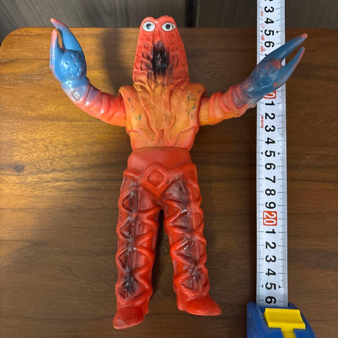 ブルマァク 当時物 ゴドラ星人 マルサン ポピー 無版権 パチソフビ