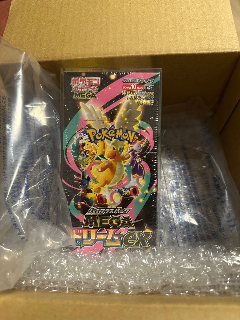 未開封 MEGAドリームEX BOX シュリンク付き　BOXケース付属