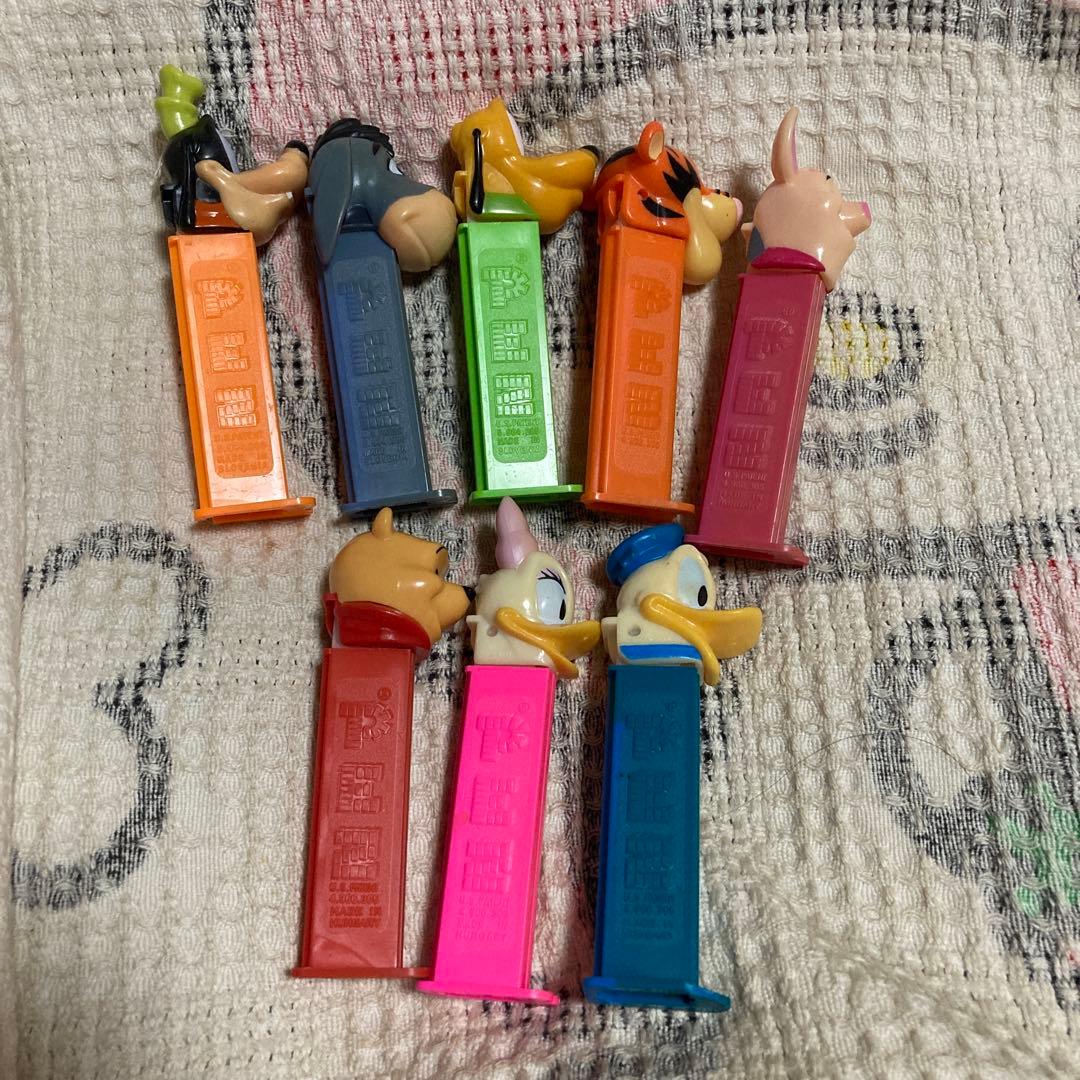 平成レトロ PEZ ペッツ Disney ディズニー まとめ売り 8コセット