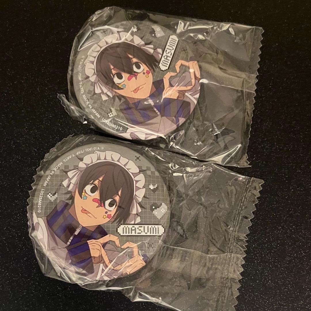 2点 淀川真澄 桃源暗鬼 ジャージメイド 缶バッジ タカラトミーアーツ