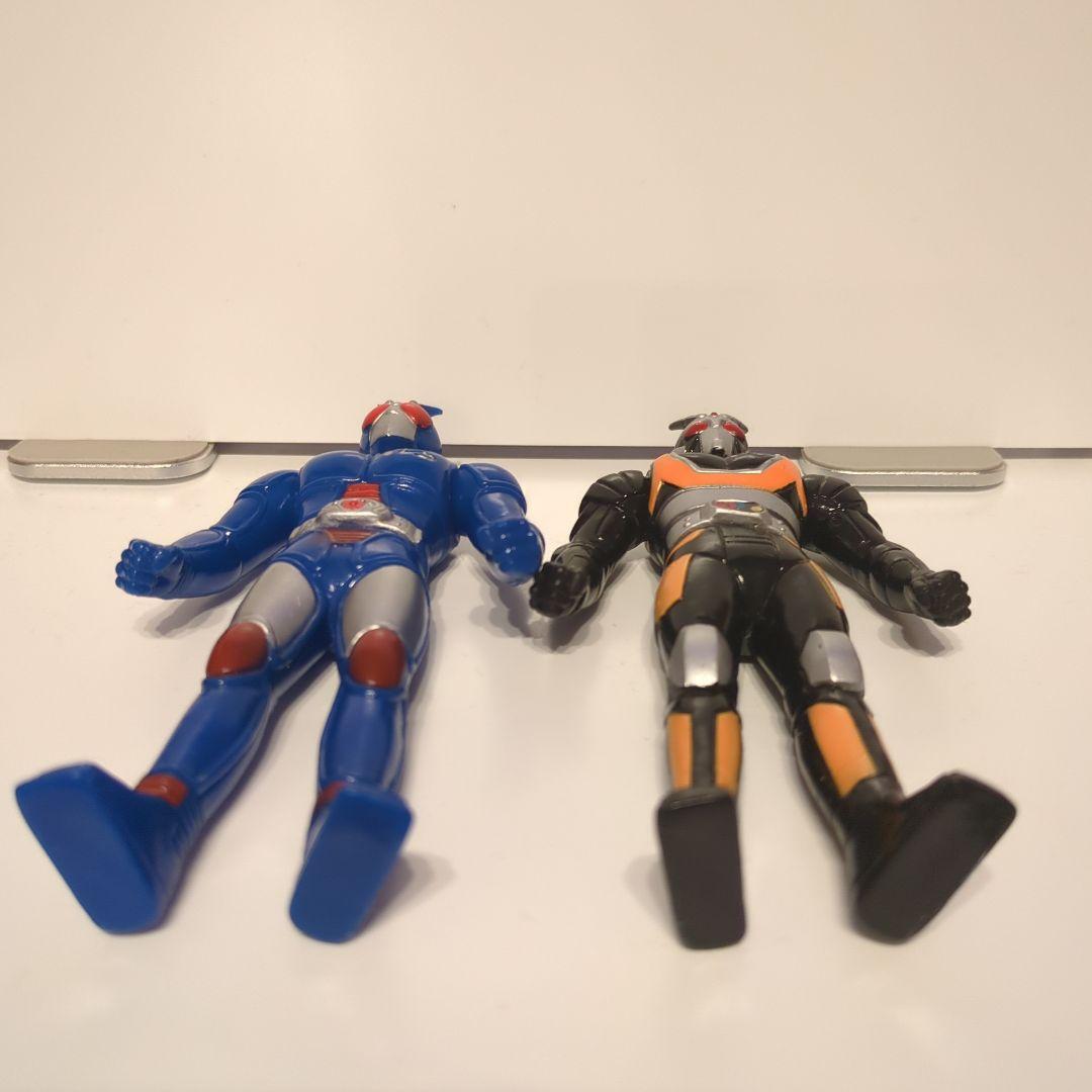 仮面ライダーBLACK RX バイオライダー ロボライダー 13cmソフビ 美品