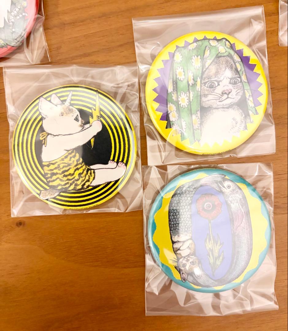 未開封】ヒグチユウコ ローソン 缶バッジ 10個セット コンプリート