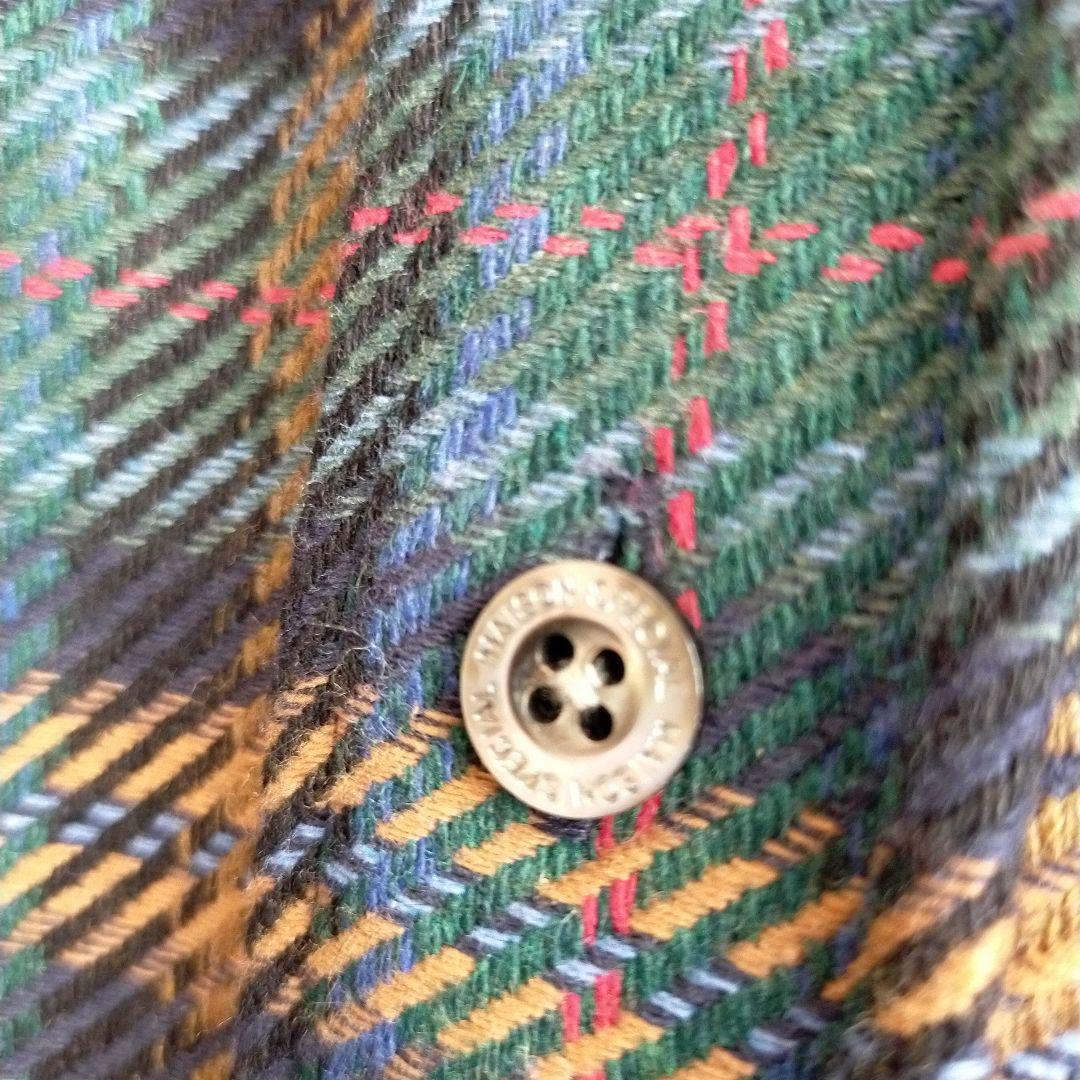 美品メゾンスペシャル カーブポケットシャツブルゾン NVY サイズ2