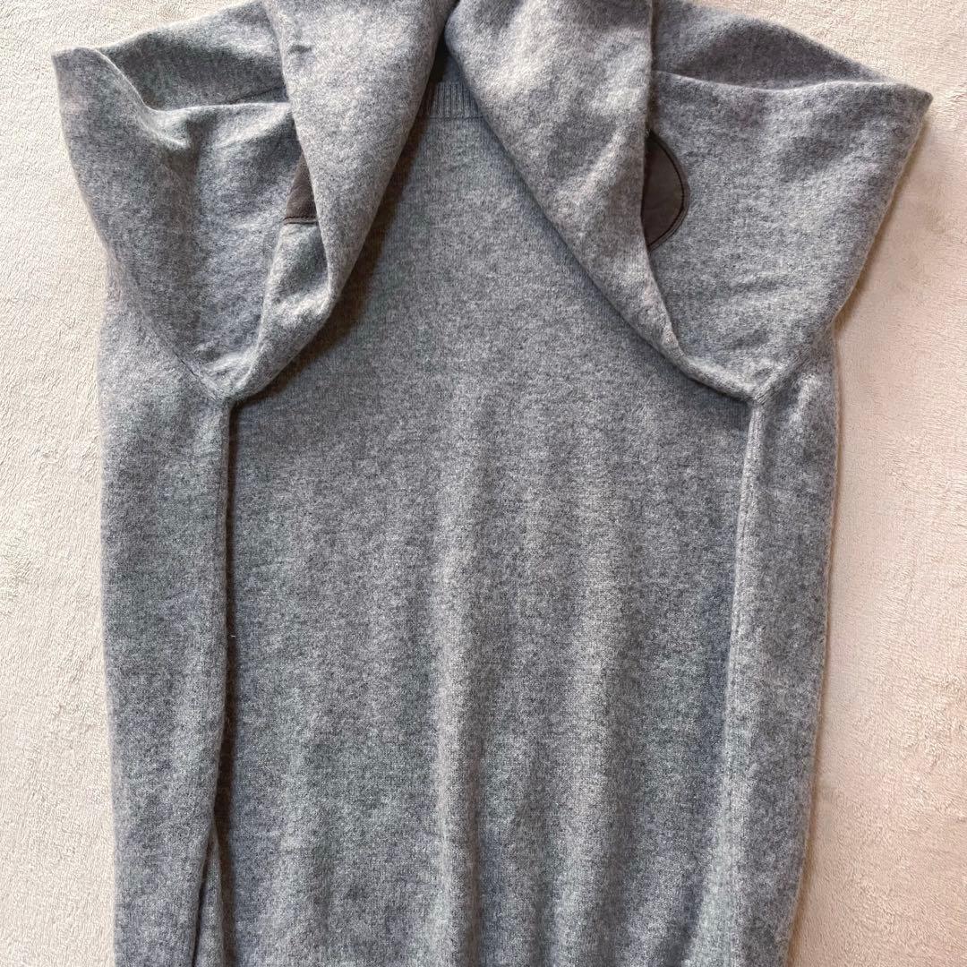 希少✨ブルネロクチネリ カシミヤ100 クルーネックセーター エルボー