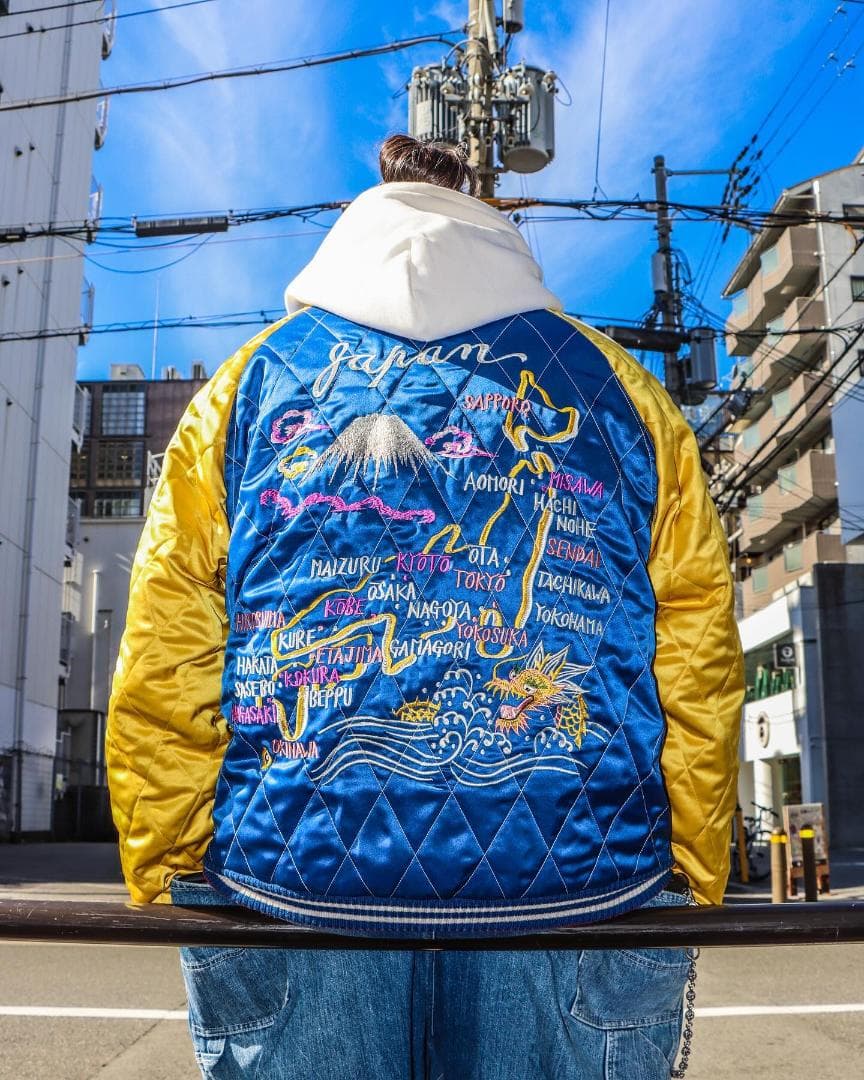 SAPEur サプール スカジャン SOUVENIR JACKET 2XLサイズ - メルカリ