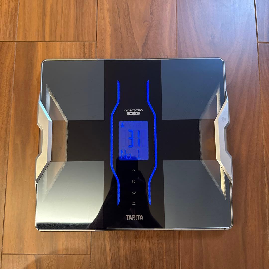 【スマホ連携】タニタ RD-906 黒 インナースキャンデュアル 2020年製