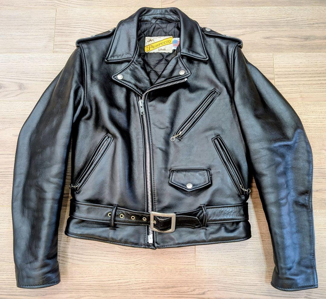 Schott Perfecto 613 one star サイズ38 ワンスター Schott 613S One Star Perfecto Jacket Review at RevZilla.com - YouTube