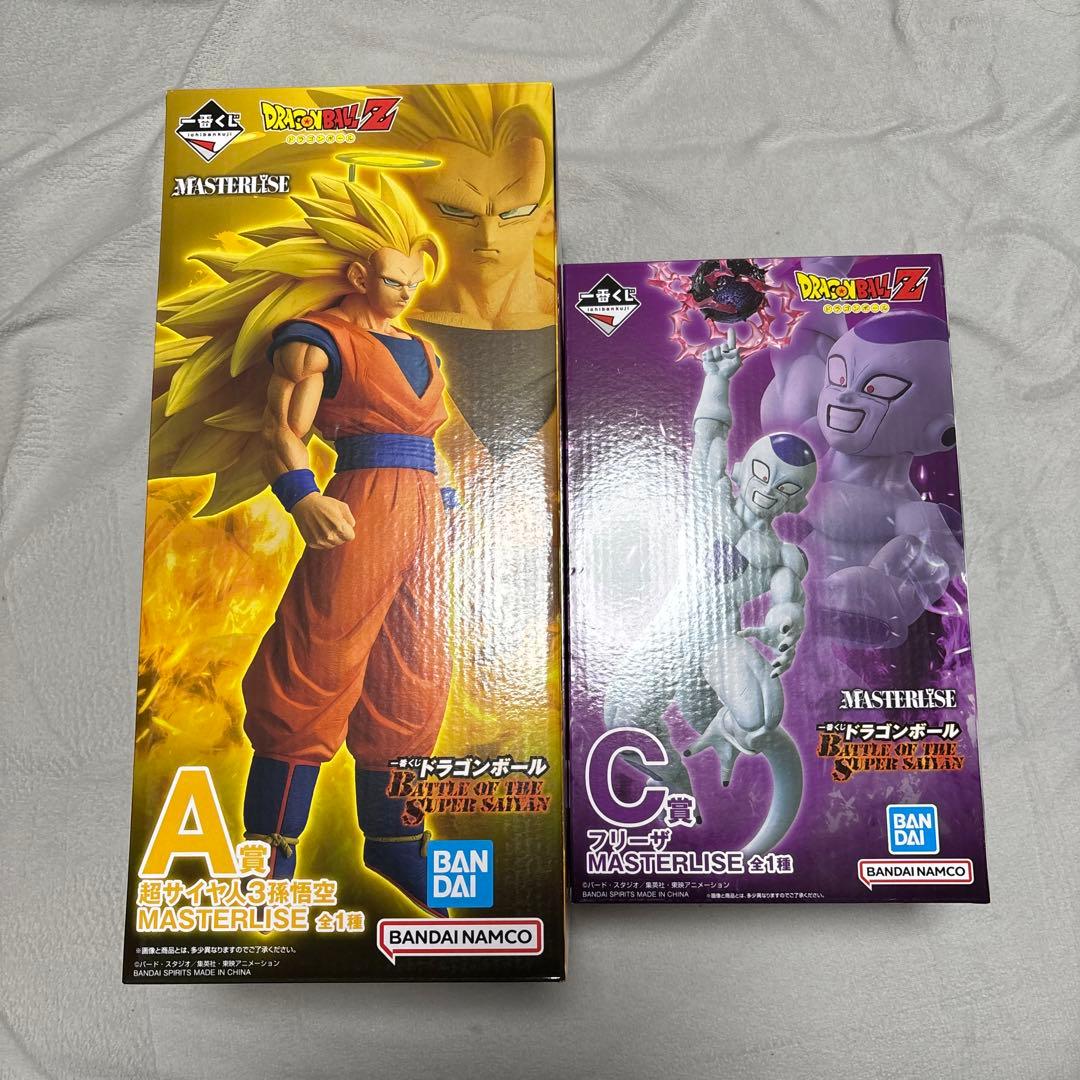 ドラゴンボール 一番くじ A賞 C賞 孫悟空 フリーザ フィギュア