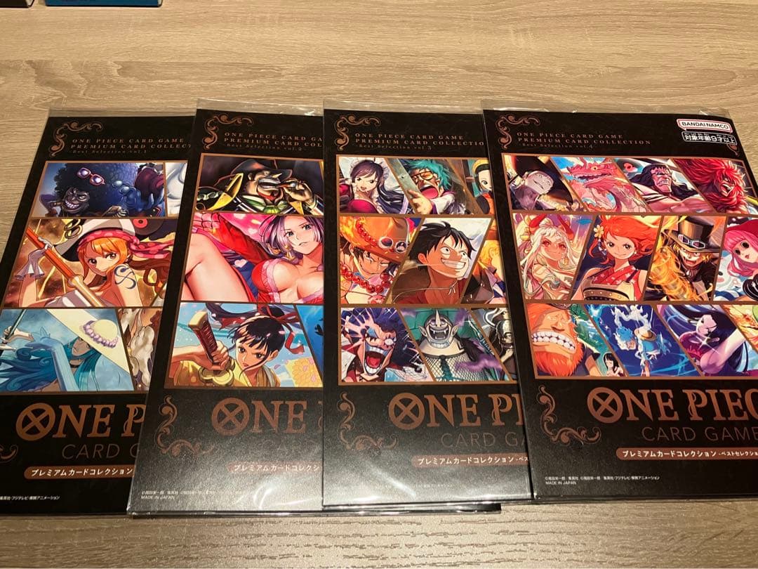 ワンピース カードゲーム プレミアムカードコレクション　１.２.３.４まとめ売り