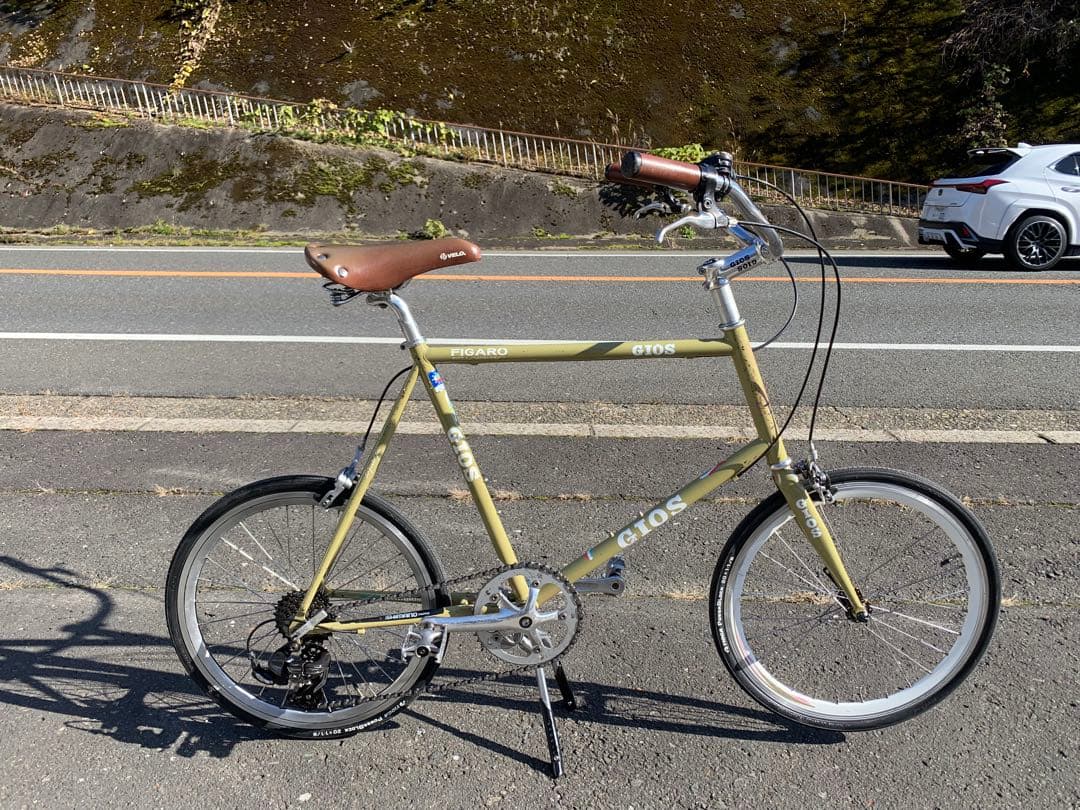 【即乘】送料無料GIOSミニベロ FIGAR 小径車ロードバイク8速 20インチ GIOS（ジオス） PULMINO そこまでのお出かけにも一緒に連れて行きたい