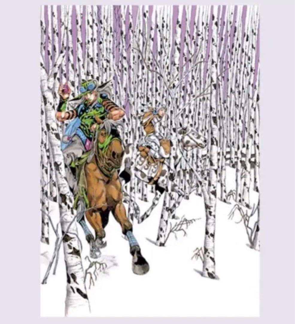 ★新品 JOJO ジョジョ 第7部 スティール ボール ラン 高級 複製原画