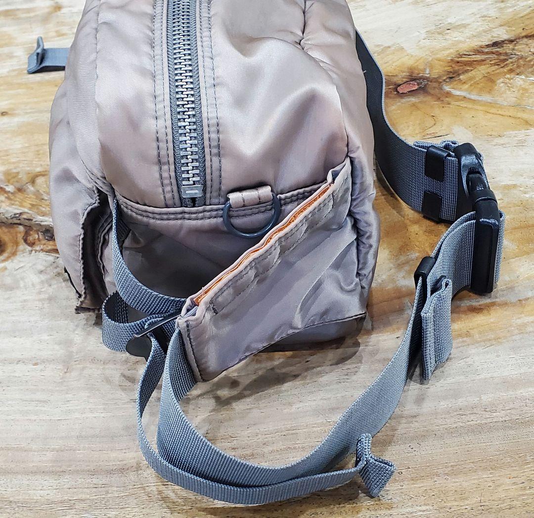 み*ず様 ポーター タンカー ウエスト ポーチ ボディー バッグ シルバー