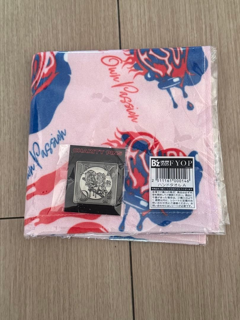 B'z LIVE-GYM 2025 -FYOP- ハンドタオルA ピンズ - メルカリ