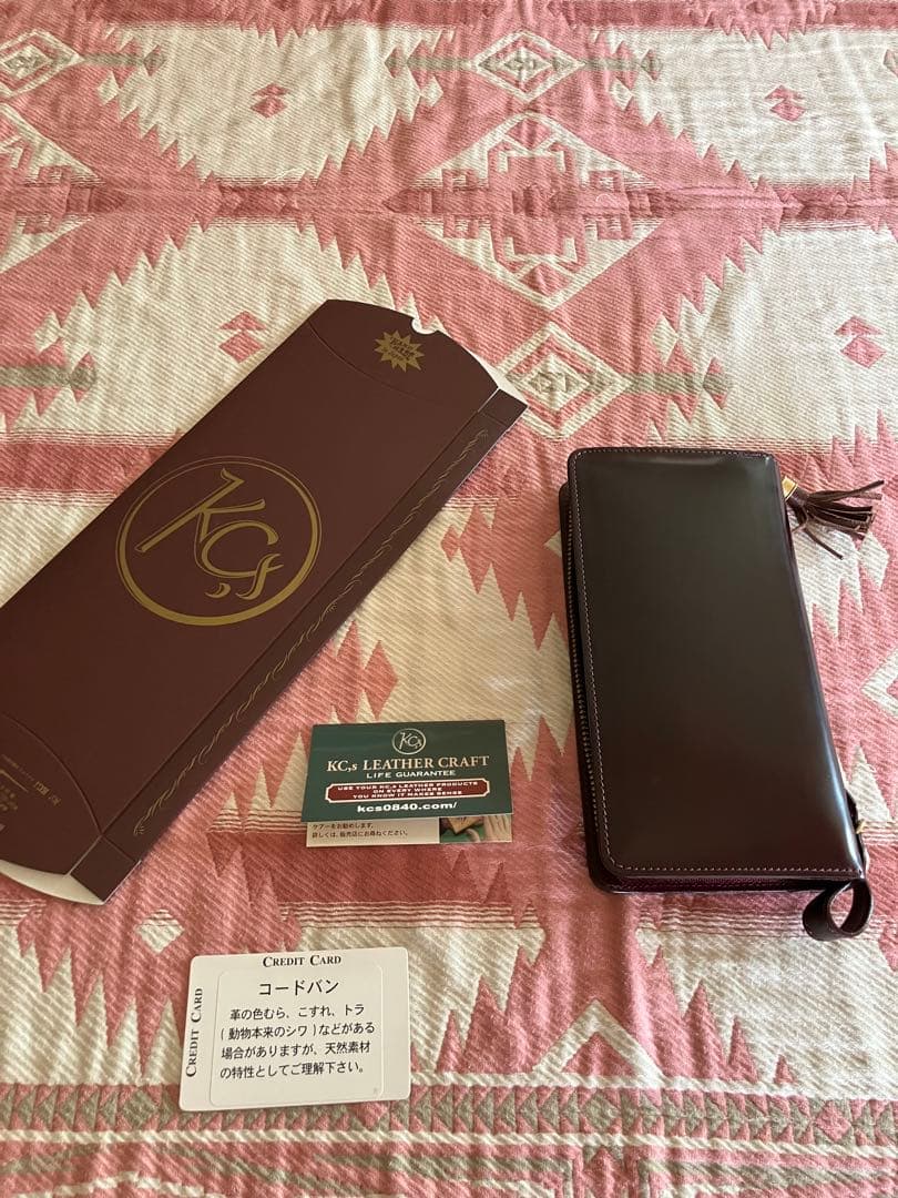 HIROKC's コードバン　ラウンド長財布 アニリン染めコードバン ラウンドジップ長財布 | 大人のバッグ・財布