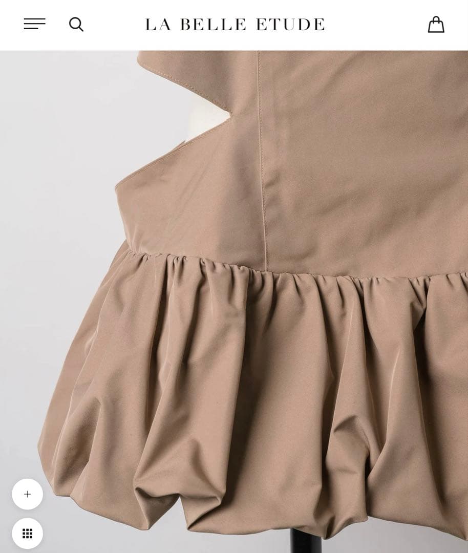 新品未使用】LA BELLE ETUDE サイドカット裾バルーンキャミ - メルカリ