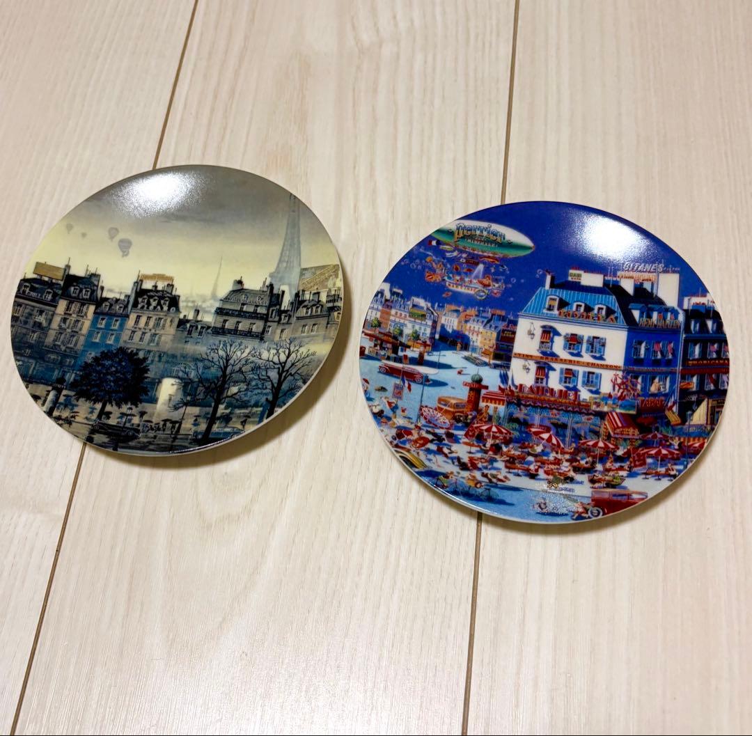 ヒロ ヤマガタ ペリエ　レイニーデイ　 限定ナンバーNATURE BOY絵皿2枚