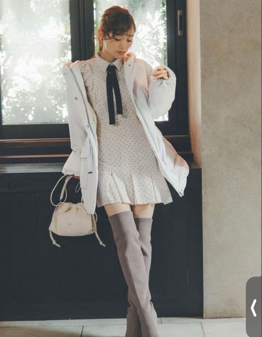 【本日削除】SNIDEL 西川レディモッズダウン