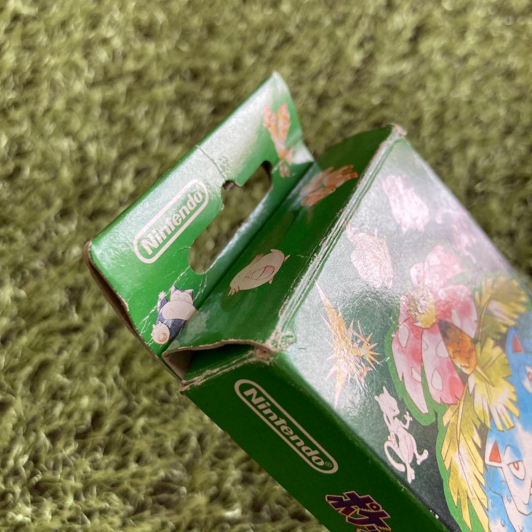 ポケットモンスター トランプ 1996年製 緑 - メルカリ