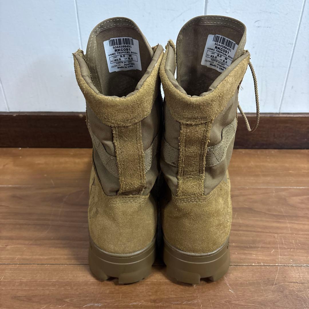 美品 米軍実物 ROCKY USMC TROPICAL BOOT US9.5W①