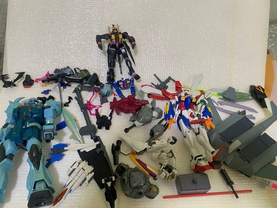 mg hg ガンプラ ジャンク 破損 まとめ売り セット - メルカリ