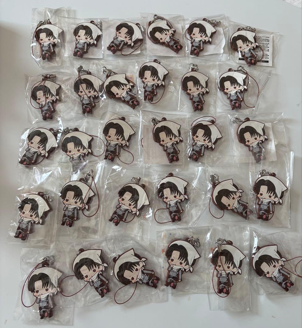 リヴァイ ラバーストラップ お掃除リヴァイ 特典