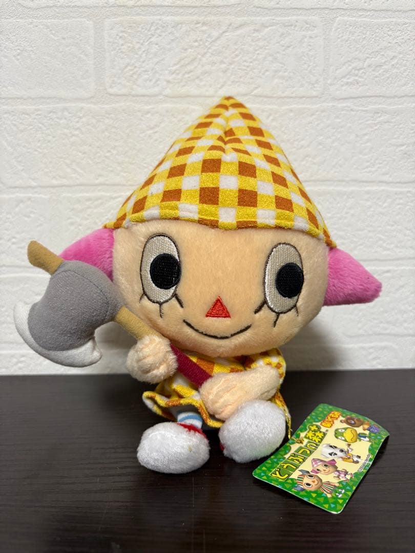 【タグ付き】どうぶつの森＋ おんなのこC ぬいぐるみ 当時物 2001年 レア