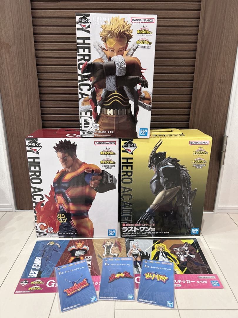 ヒロアカ　一番くじ　フィギュア　ラストワン