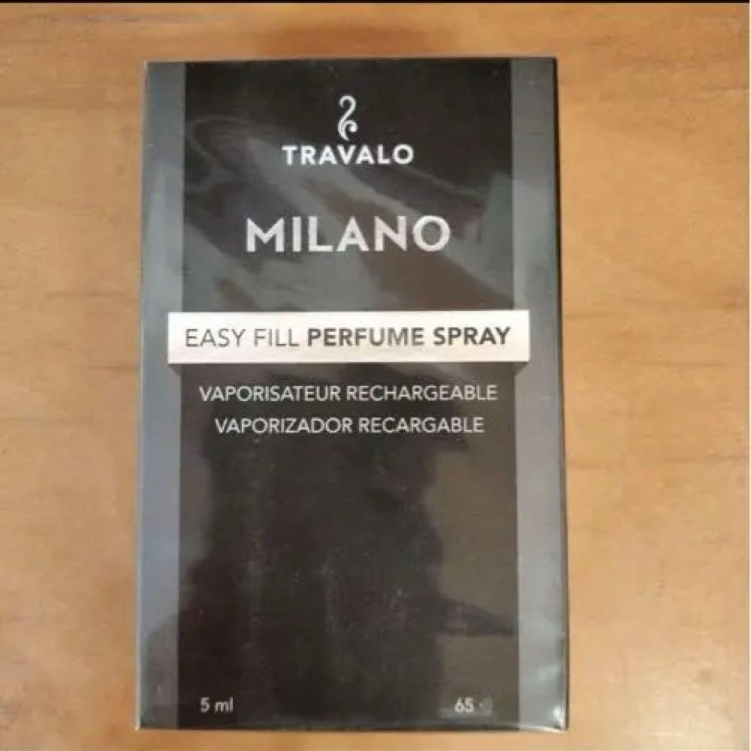 【新品】TRAVALO MILANO アトマイザー トラヴァーロ　黒