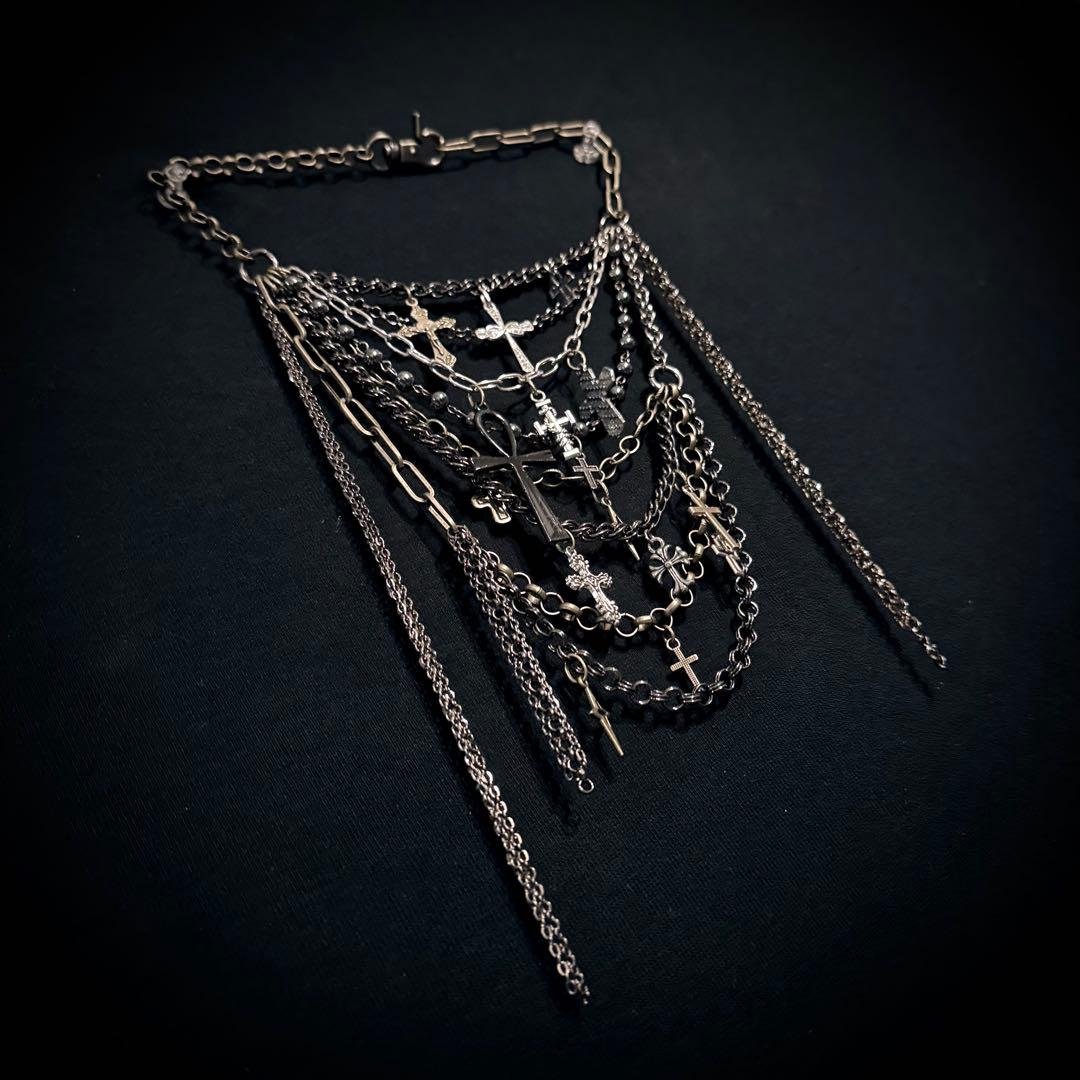 y2k vkei kmrii hyde gunda ハンドメイド ネックレス - メルカリ