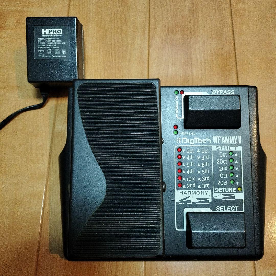 【1/5まで値下げ】DigiTech Whammy II 激レア 黒ワーミー 1/5まで値下げ】DigiTech Whammy II 激レア 黒ワーミー