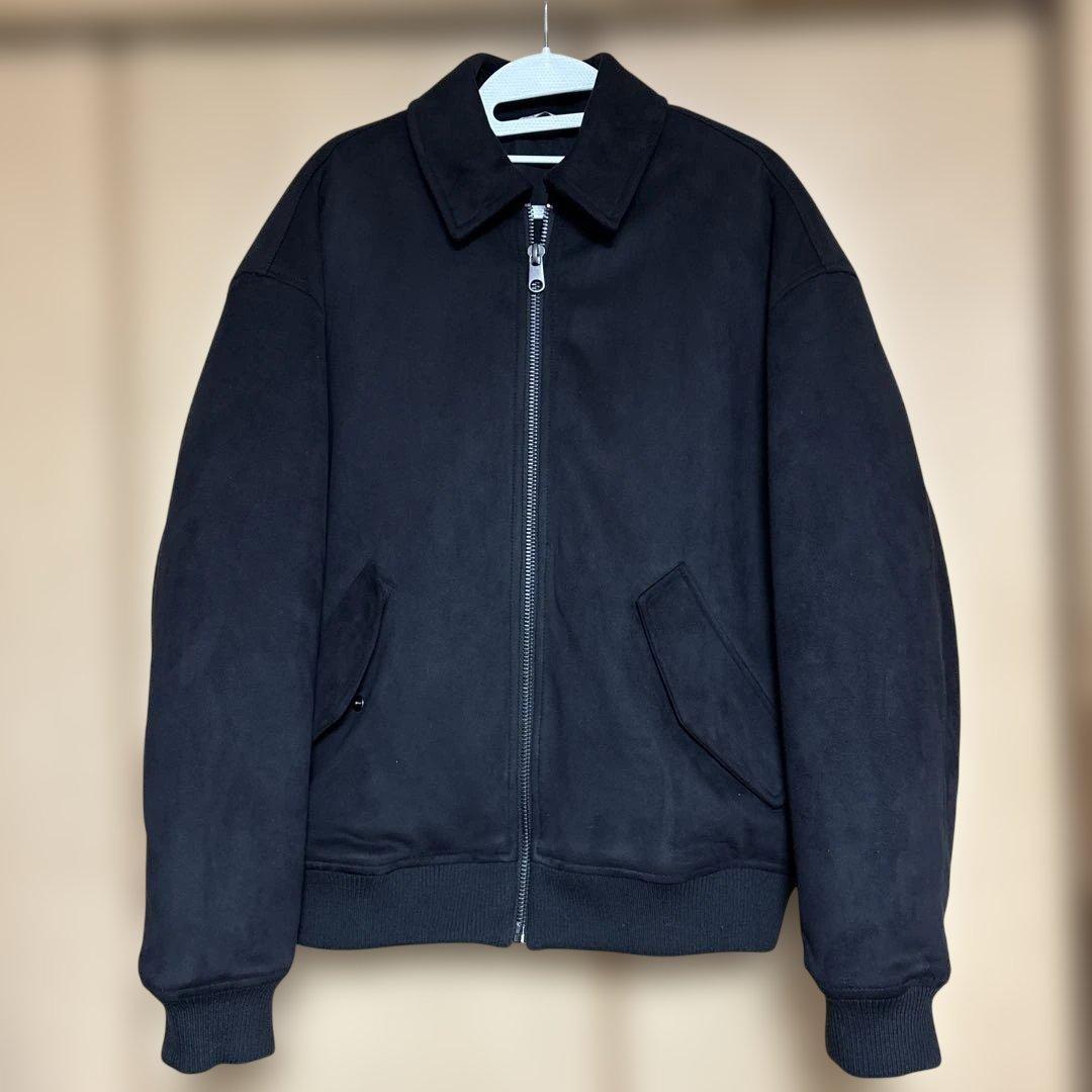 (試着のみ) ZARA フェイクスエード キルティングジャケット