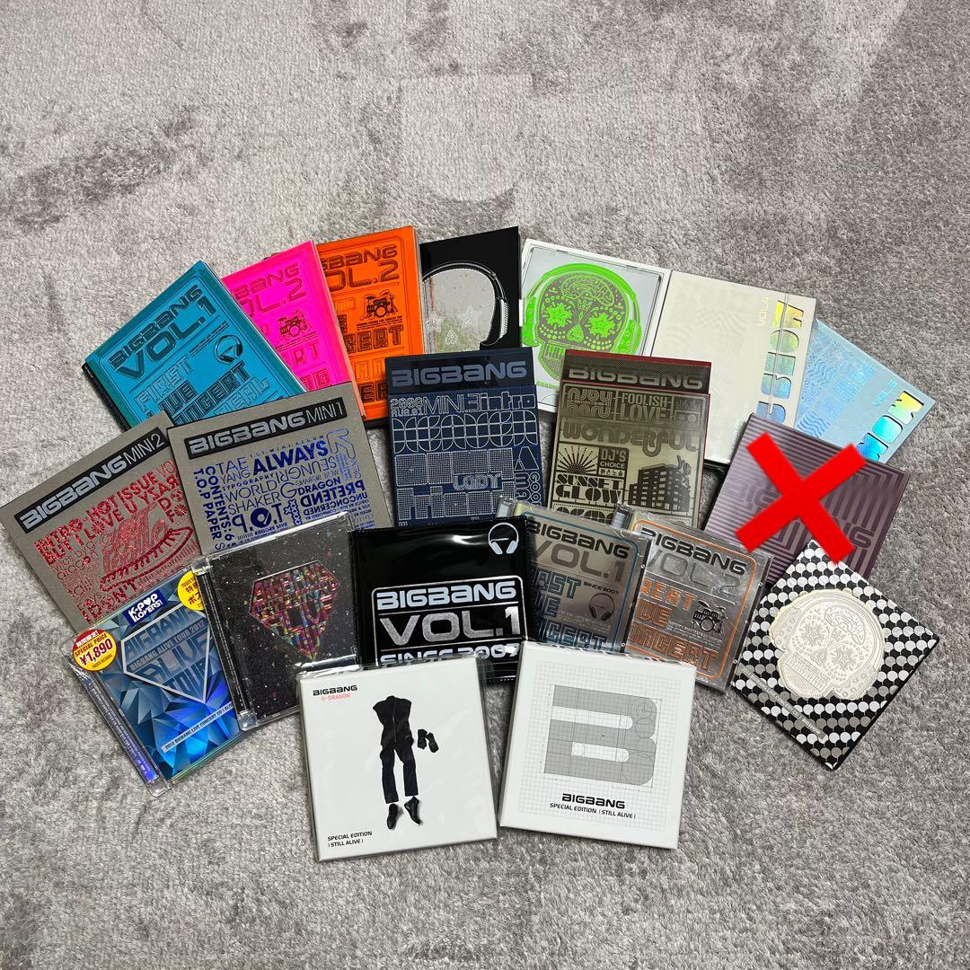 BIGBANG 韓国版 CD DVDコレクション まとめ売り
