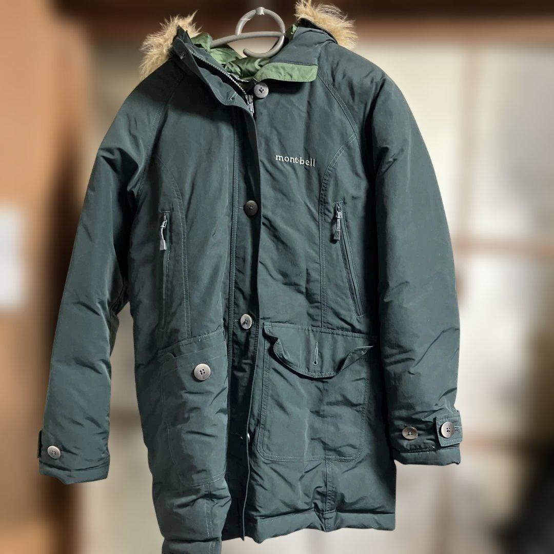 mont-bell ダウンジャケット XS ダークグリーン