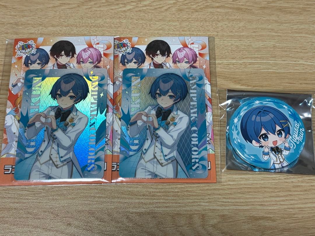 AMPTAK×COLORS ちぐさくん 3周年 缶バッジ コレカ - メルカリ