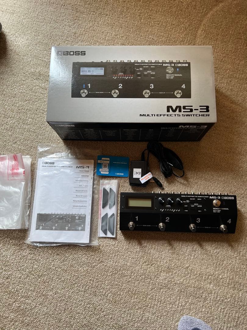 【ほぼ新品】BOSS MS-3 付属品完備