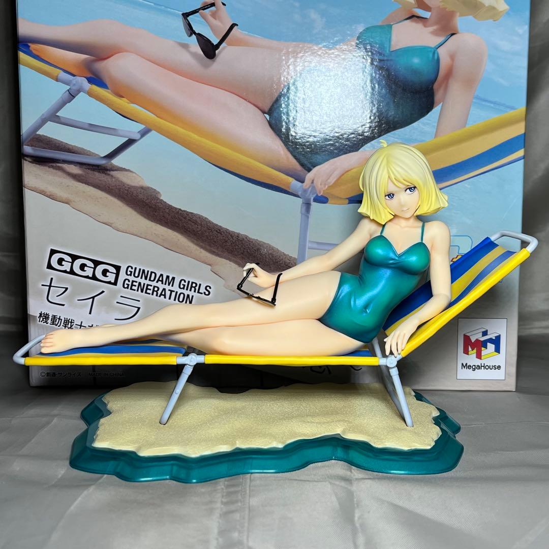 機動戦士ガンダム セイラ・マス 水着フィギュア GGG 休息 メガハウス