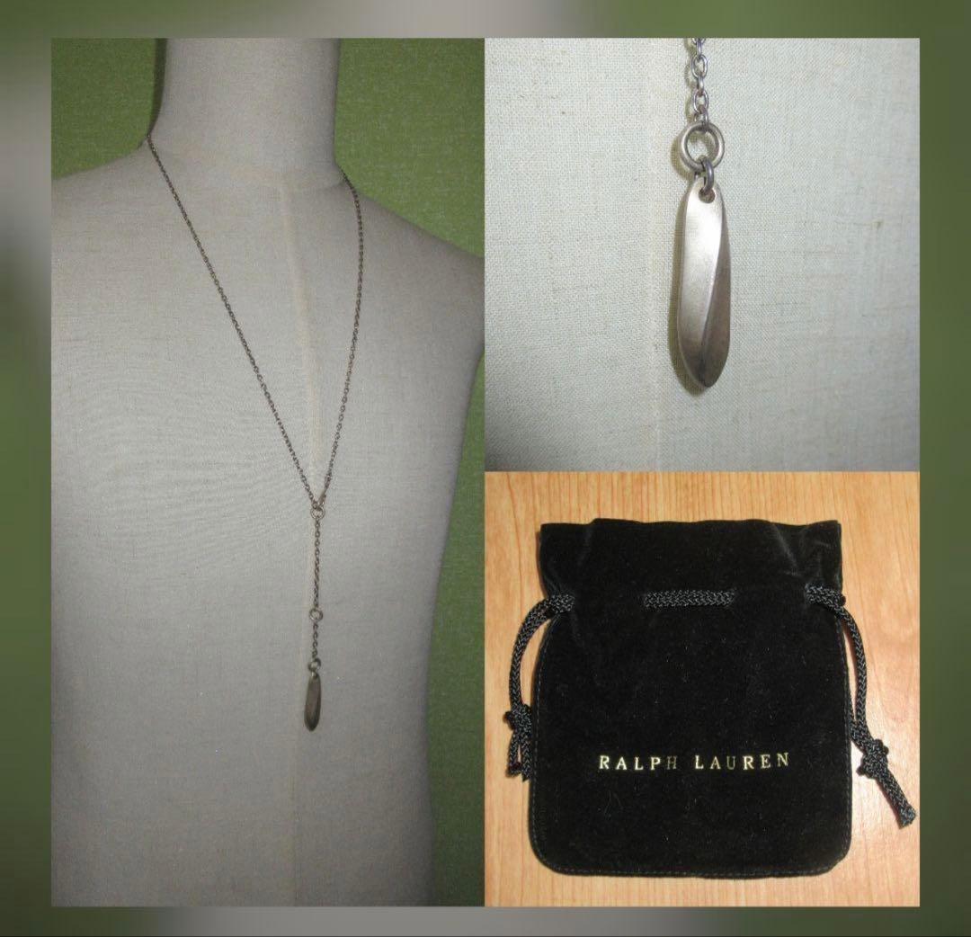 RALPH LAUREN ネックレス ペンダント シルバー 925 RRL
