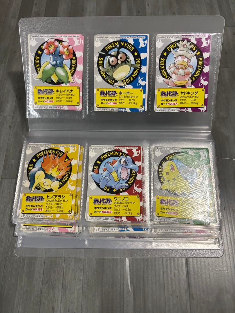 ポケモン キッズ カード ジョウト版 2世代 フルコンプ 100種類 美品も