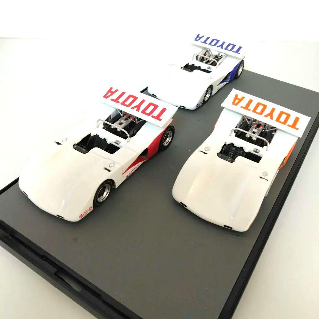 エブロ　TOYOTA-7 ジオラマ ミニカーセット Q-Model　1/43