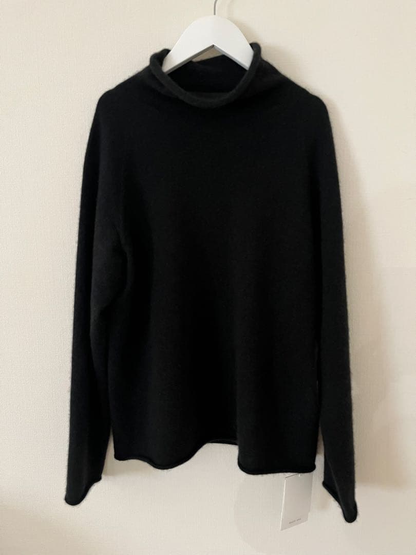 evam eva カシミヤタートルネック