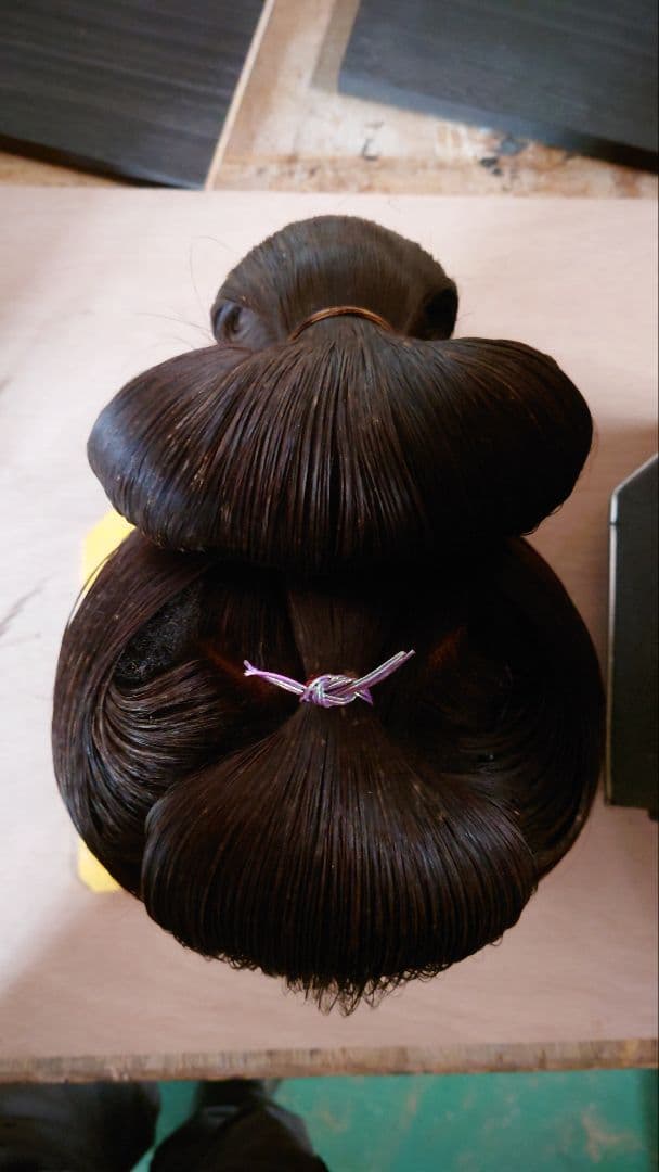 日本髪かつら 演劇用 コスプレ用 観賞用 2個セット コスプレ用 観賞用