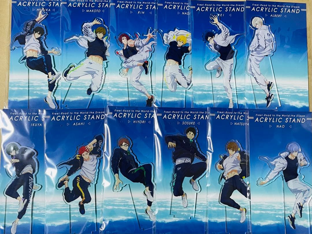 劇場版 Free! Road to the World 夢 アクリルスタンド