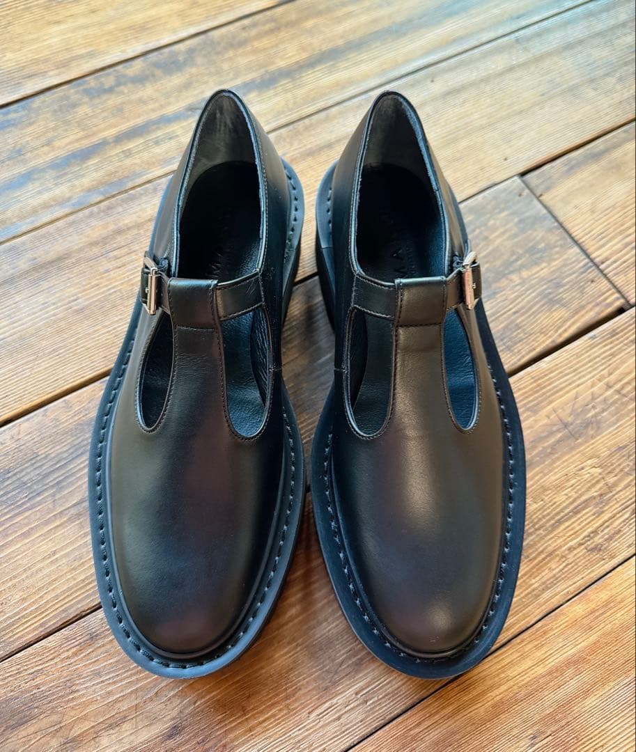 MARW UNITED ARROWS Tストラップ ローファー