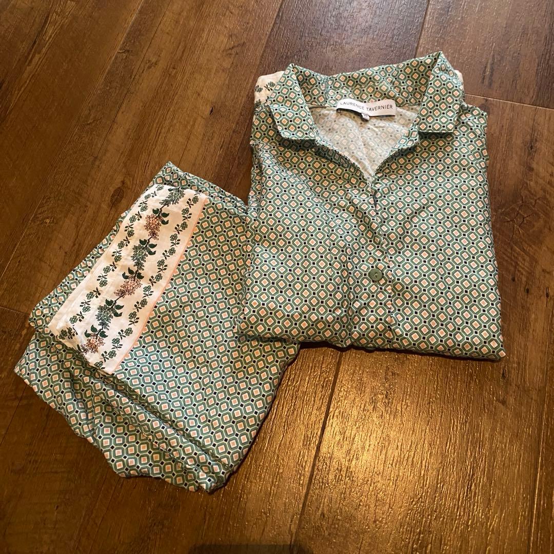 フランスLAURENCE TAVERNIERローランスタベルニエパジャマXS フランスLAURENCE TAVERNIERローランスタベルニエパジャマXS フランス