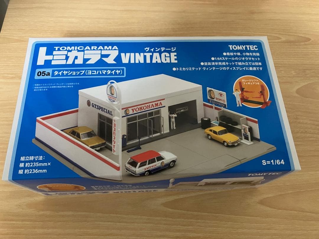 トミカラマヴィンテージ タイヤショップ ヨコハマタイヤ 新品未開封