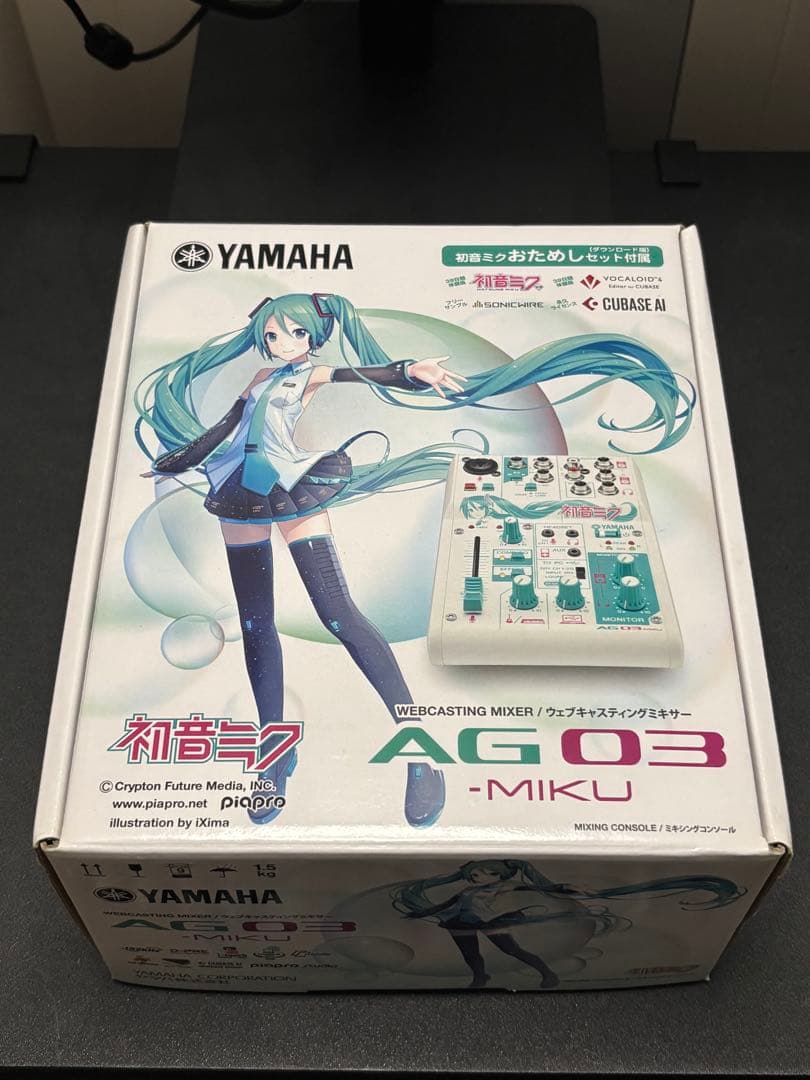 YAMAHA AG03-MIKU ウェブキャスティングミキサー