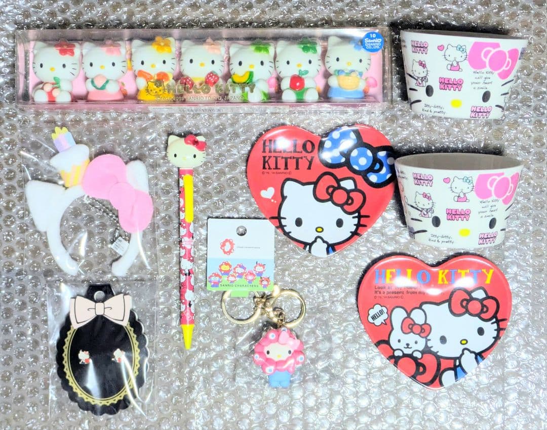 サンリオ ハローキテイ グッズまとめ ハローキティアニバーサリーショップ限定 ぬいぐるみコレクション